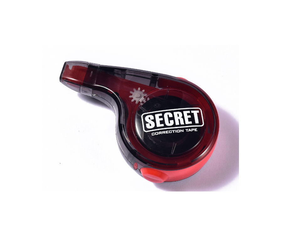 SC-7000 Secret Correction Tape (10m)(Red)