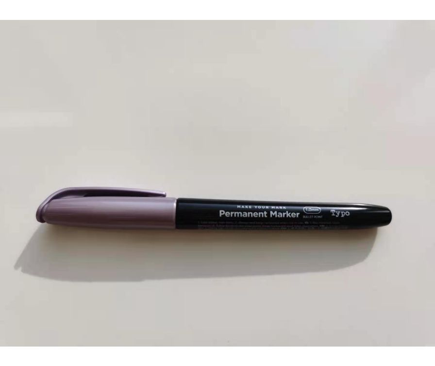 1.0mm Thick Barrel Metallic Marker (Purple)