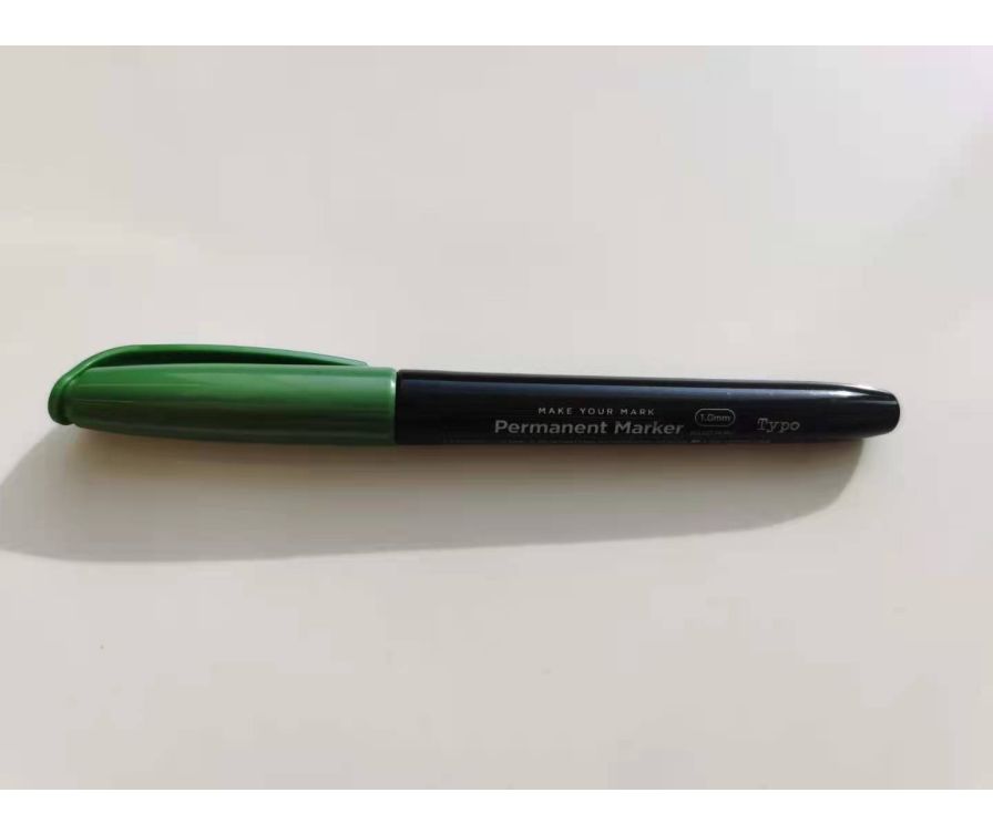 1.0mm Thick Barrel Metallic Marker (Green)