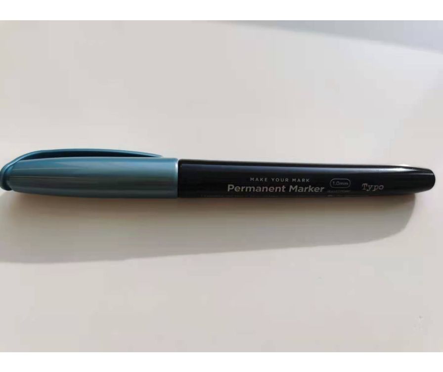 1.0mm Thick Barrel Metallic Marker (Blue)