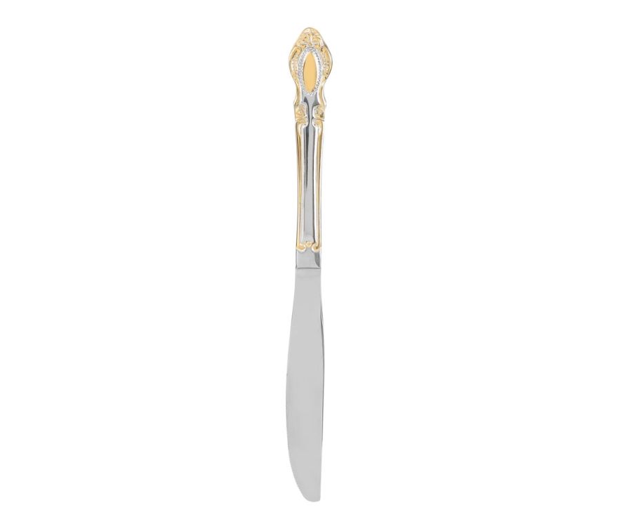 Gold plating Stainless Steel Knife