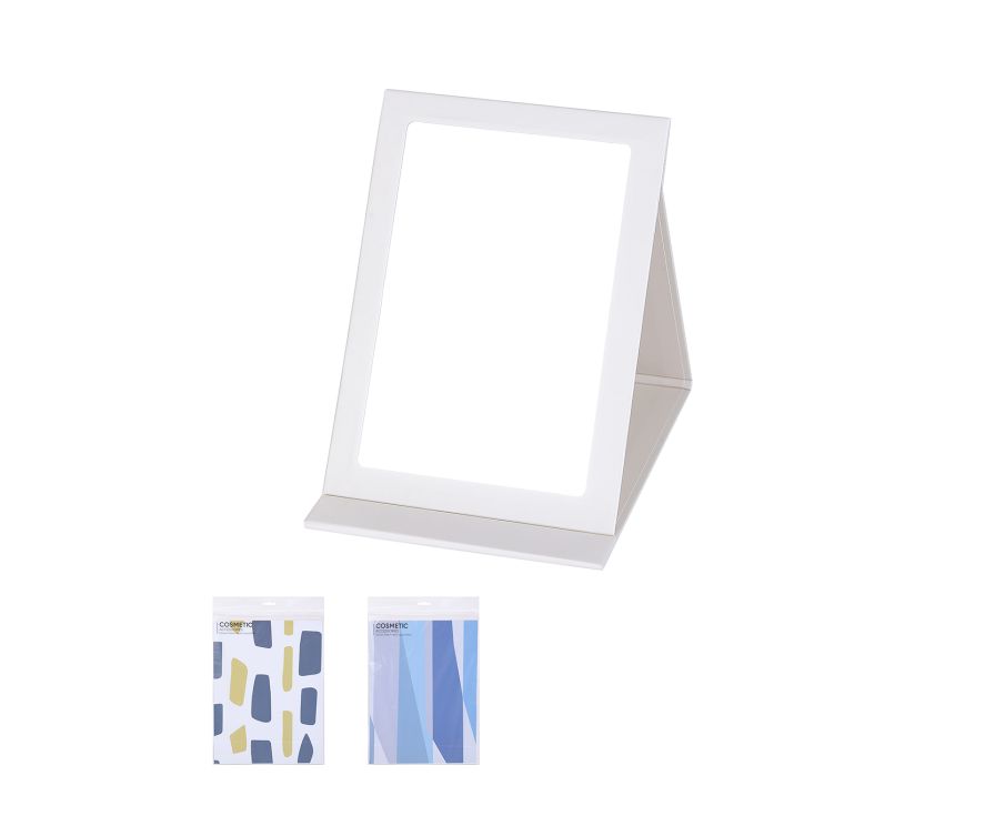 Glacier Pattern Paper-bound Mirror (L)