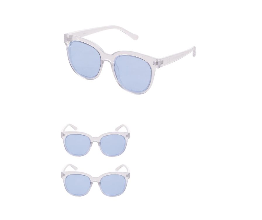 Солнцезащитные женские очки  (светло синий)