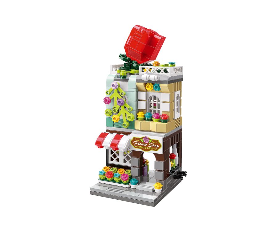 City Corner Building Blocks (Florist, 329 pcs)