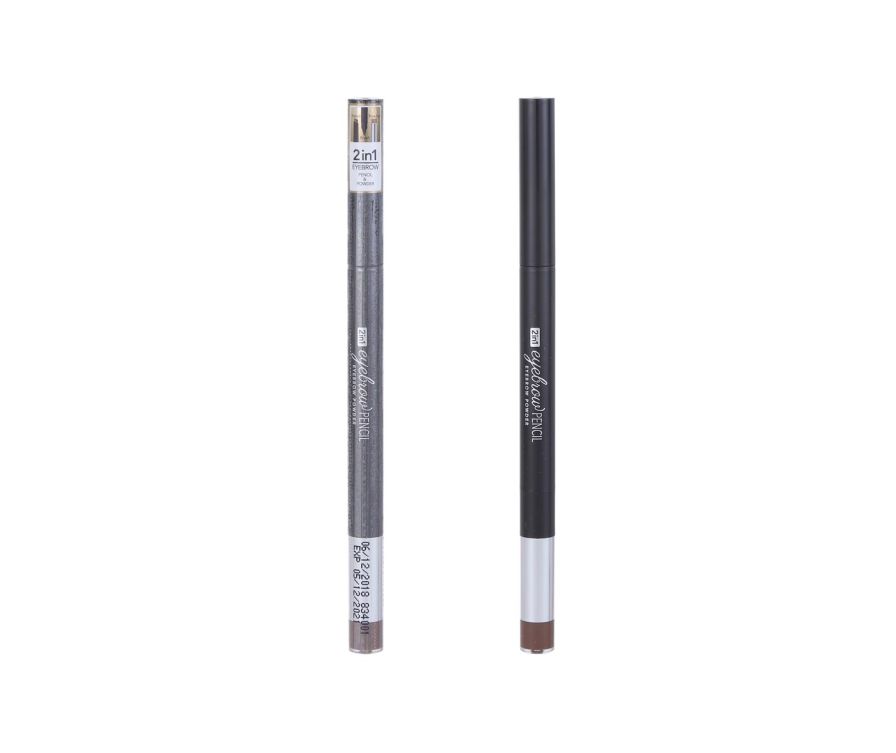 2 in 1 Eyebrow pencil +Eyebrow Powder (05 Dark Coffee)